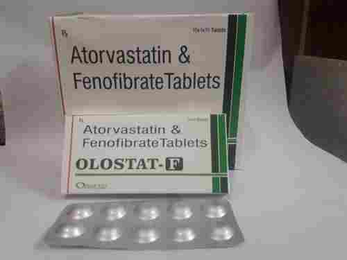 Olostat F Atorvastatin And Fenofibrate Tablets