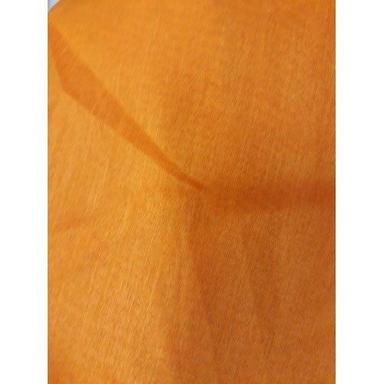 Washable Plain Rayon Kurti Fabric, Orange Color (Gsm 100-120)
