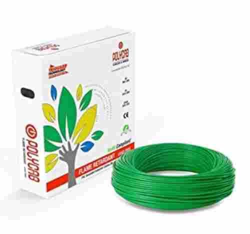 Polycab PVC Insulated 1.5mm Single Core Flexible Copper Wires and Cables for Domestic/Industrial Electric | Home Electric Wire | 90 Mtr | Electrical Wire | (Green)