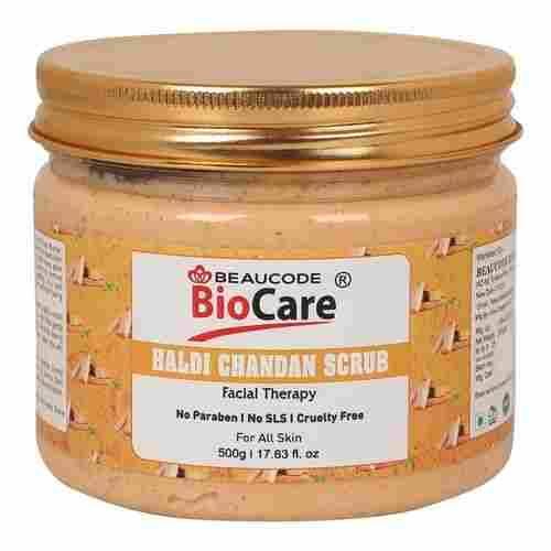 Beaucode Biocare Haldi Chandan Face And Body Scrub 500g