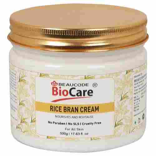 Beaucode Biocare Rice Bran Face And Body Cream 500g