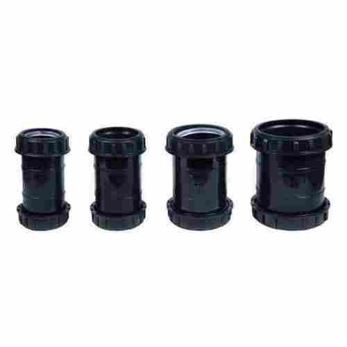 Round Black PP Compression Fitting