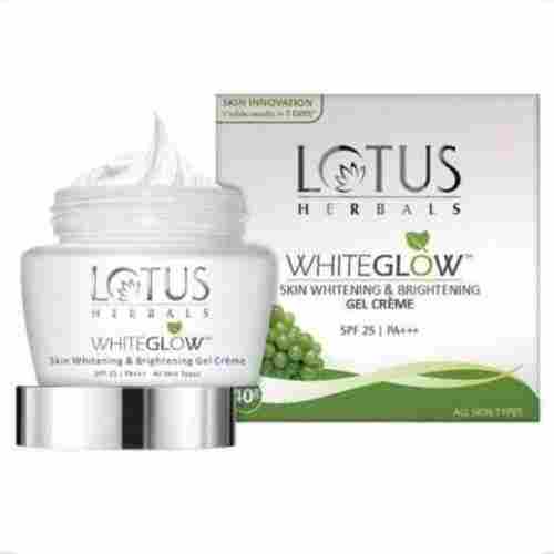 Lotus Herbals Whiteglow Skin Whitening Brightening Gel Creame Spf-25|Pa++A A (40 G)