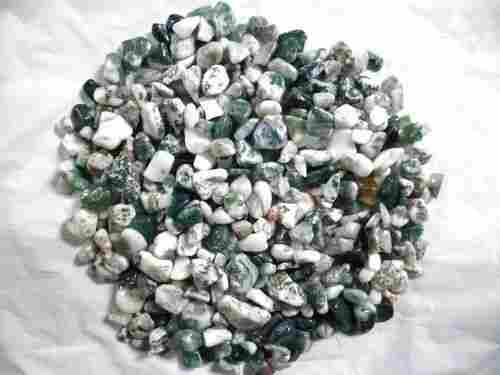 Glossy Finish Tree Agate Stone Chips