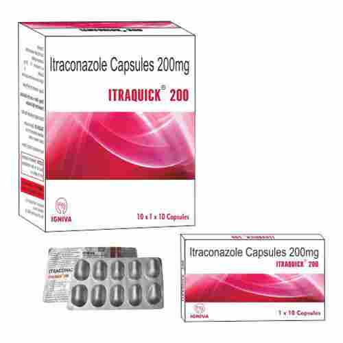 Itraquick -200 Capsules (Pack of 10x1x10 Capsules)