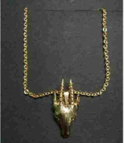 Ladies Gold Plated Brass Pendant