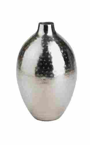 Cylindrical Shape Aluminum Vase For Home Decor