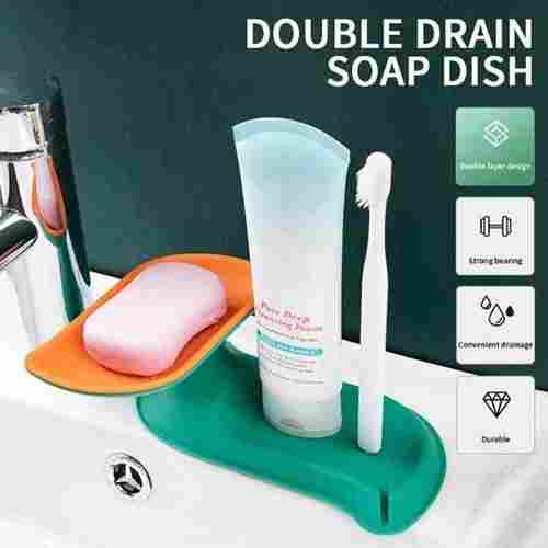 Durable Double Swivel Soap Tray