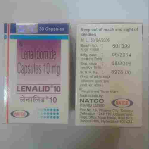 Lenalidomide 10 MG Anticancer Capsule