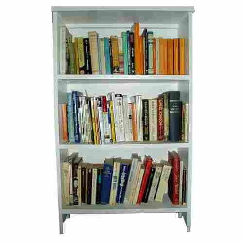 Modern Wooden 3 Tiers Bookshelf With Storage