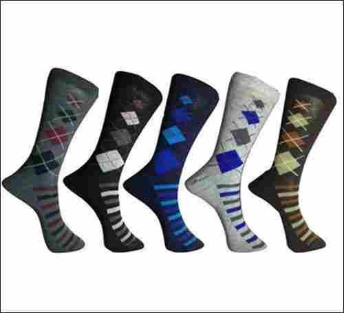 Multi Color Cotton Lycra Socks