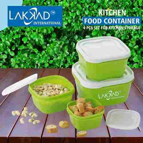 Food Grade 4 Pcs Food Container