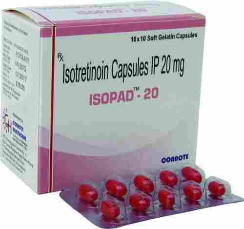 Isotretinoin 20 MG Soft Gelatin Anti Acne Capsules