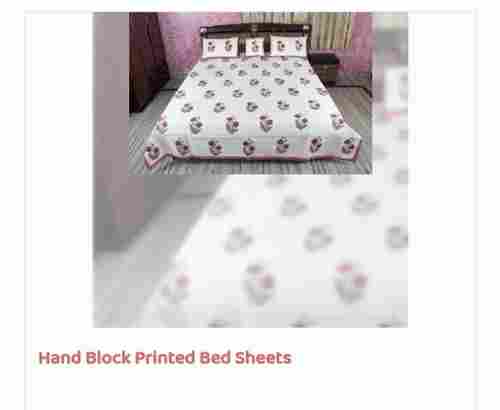 Hand Block Printed Bed Sheet