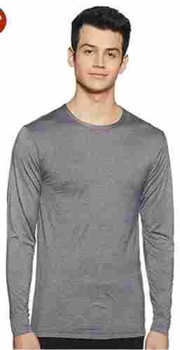 Unisex Cotton Thermals, Full Sleeves, Gray Color, Size : M To Xl