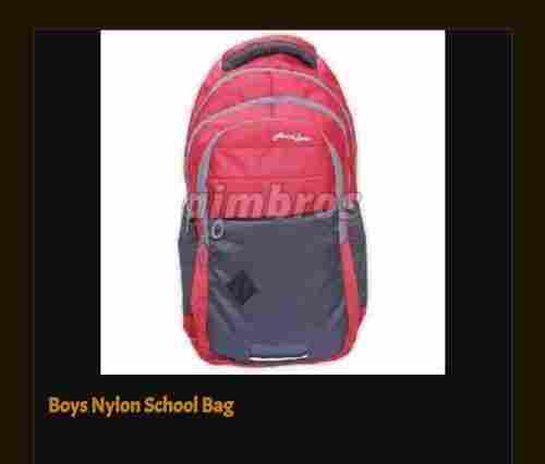 Boys Nylon Shoulder School Bag