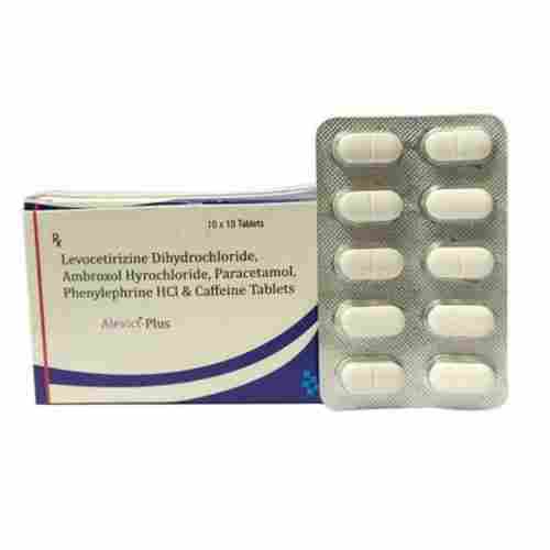 Levocetirizine Dihydrochloride Ambroxol HCL Paracetamol Phenylephrine HCL Tablets