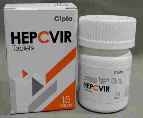 Sofosbuvir 400 MG Antiviral Prescription Tablets