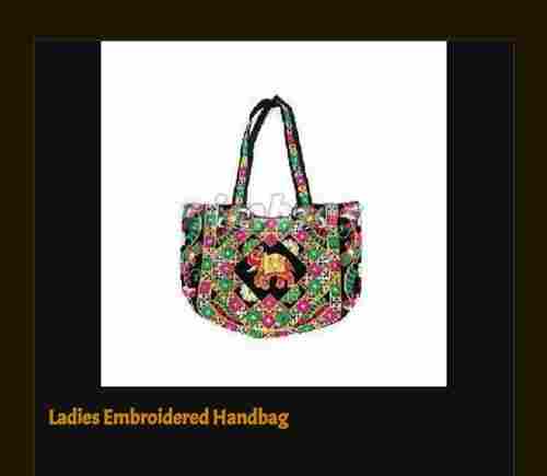 Fancy Colorfull Ladies Embroidered Handbag