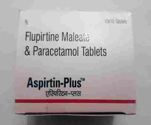 Flupirtine Maleate And Paracetamol Pain Reliever Tablets