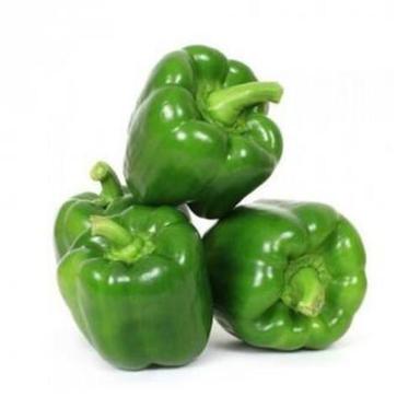 Natural Fresh Green Capsicum For Cooking Preserving Compound: Cool & Dry Places