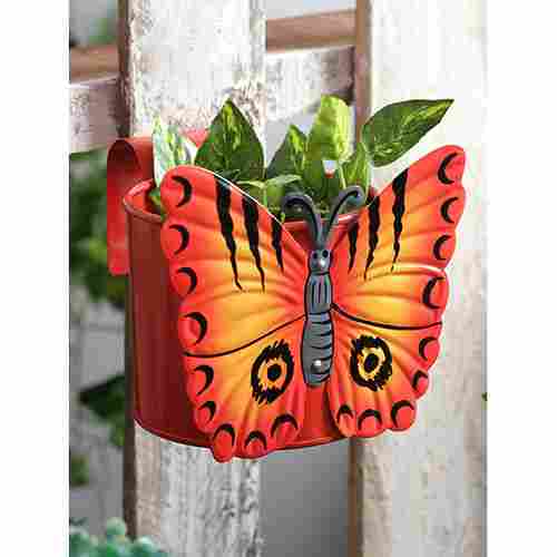 Butterfly Pot Red 
