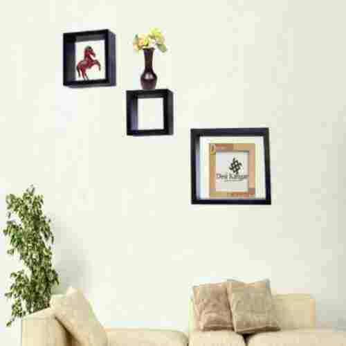 Desi KarigarAR Floral Design Wall Shelf, Gift Item (Wooden Wall Bracket)
