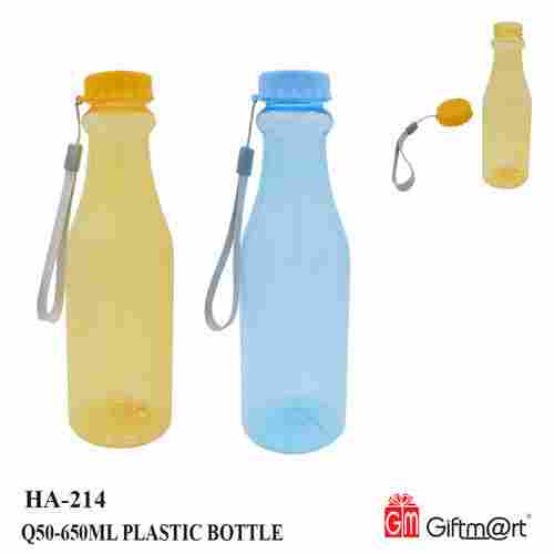 Handy Plastic Water Bottle - 650ml