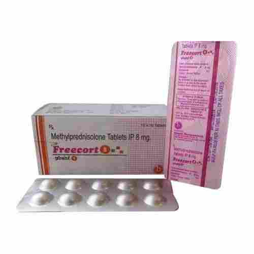 Methylprednisolone 8 MG Anti Inflammatory Tablet IP