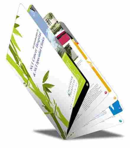 Business Multicolor Paper Brochure Printing Services