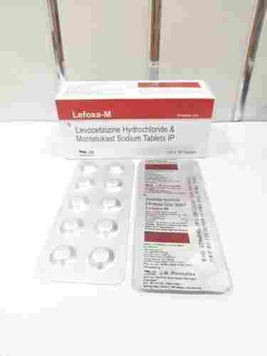 Levocetirizine HCL And Montelukast Sodium Anti Allergic Tablets