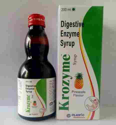 Pineapple Flavor Digestive Enzyme Syrup
