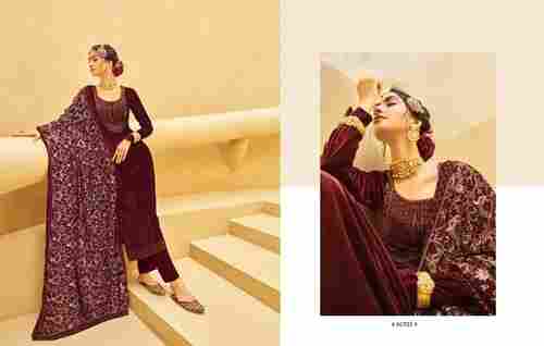 Riana Pakeezah 60703 Velvet Handwork Salwar Suits Collection