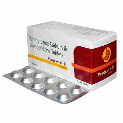  पैंटोप्राज़ोल और डोमपरिडोन 50 मिलीग्राम एसिड रिफ्लक्स टैबलेट्स 