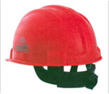 Red Acme Safety Helmet
