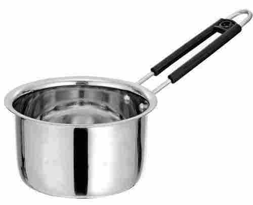 Stainless Steel Pan With Plastic Hand Grip