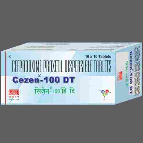 Cefpodoxime Proxetil 100 MG Antibiotic Dispersible Tablets