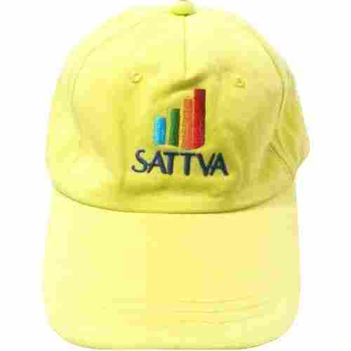 Yellow Printed Cotton Cap