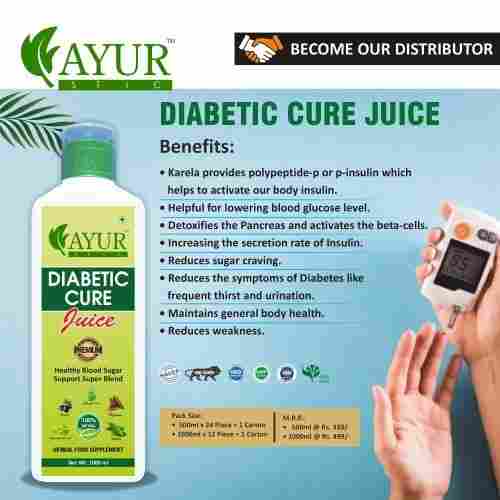 100% Pure Natural Diabetic Cure Juice