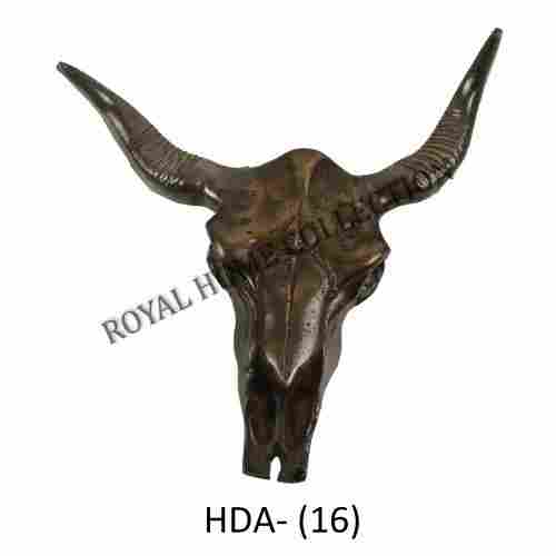Decorative Bull Head Skull Bison Sculpture Taxidermy
