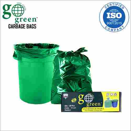 Medium Size Eco Friendly Green Garbage Bag