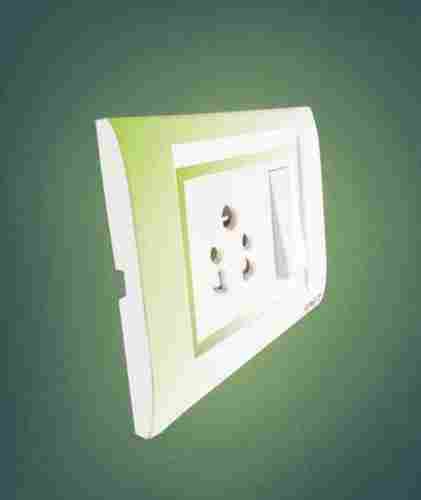 White Plastic Electric Switches