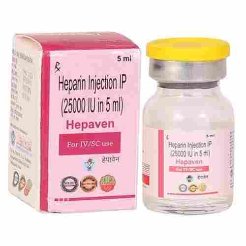 Heparin 25000 IU Blood Thinner Injection IP