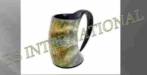 Horn Carved Tankard (Mug)