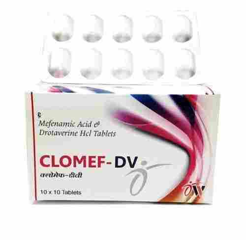 Drotaverine HCL And Mefenamic Acid Antispasmodic Tablets