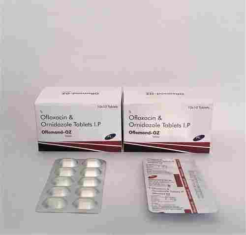 Ofloxacin & Orindazole Tablet