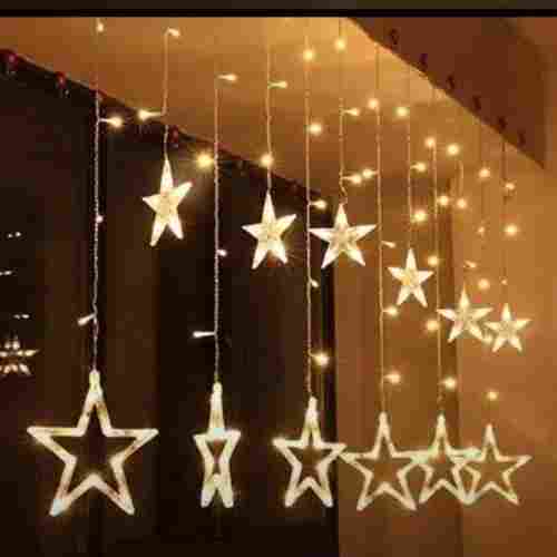 Warm White Beautiful Color Energy Efficient 12 Star Curtain Led Light