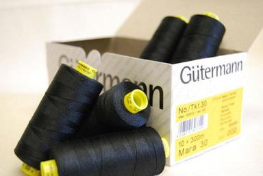 Light In Weight Black Color Sewing Threads