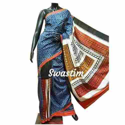 Ladies Printed Designer Pure Silk Saree