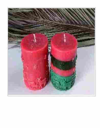 Attractive Look Round Shape Pillar Candle